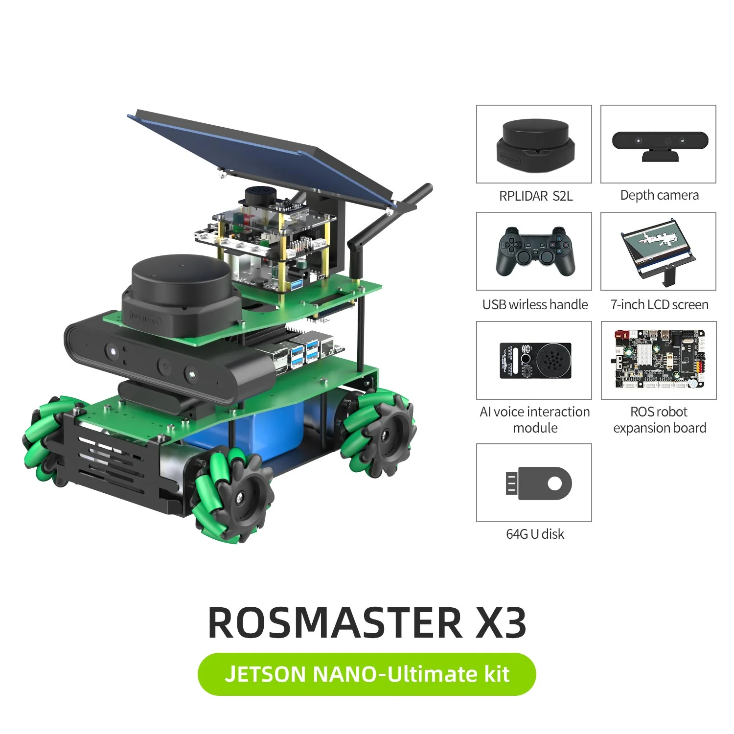 ROSMASTER X3 Nano